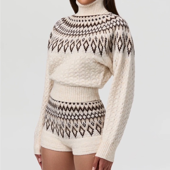 Naked Wardrobe Fair Isle set